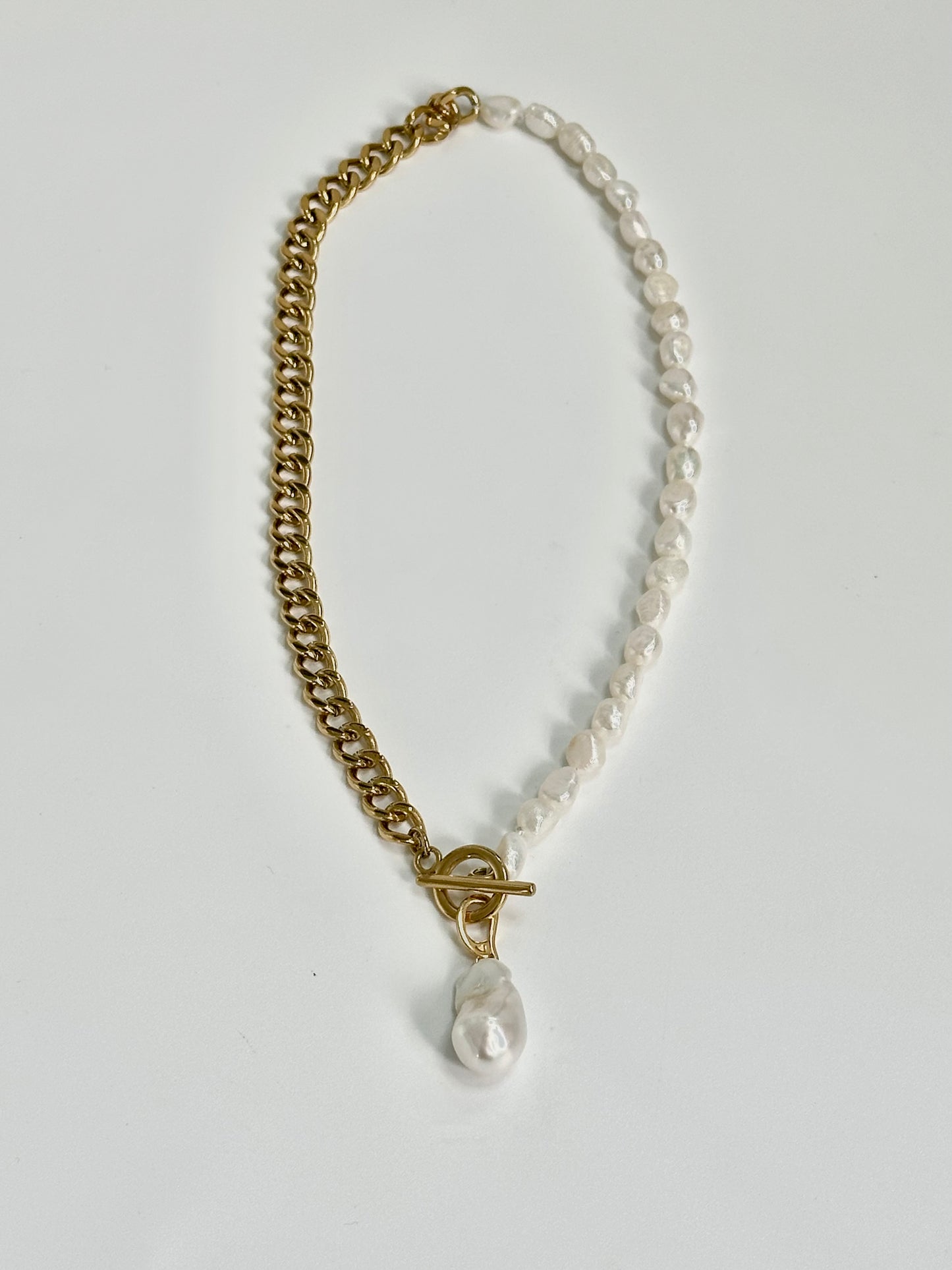 Baroque Pearl Charm