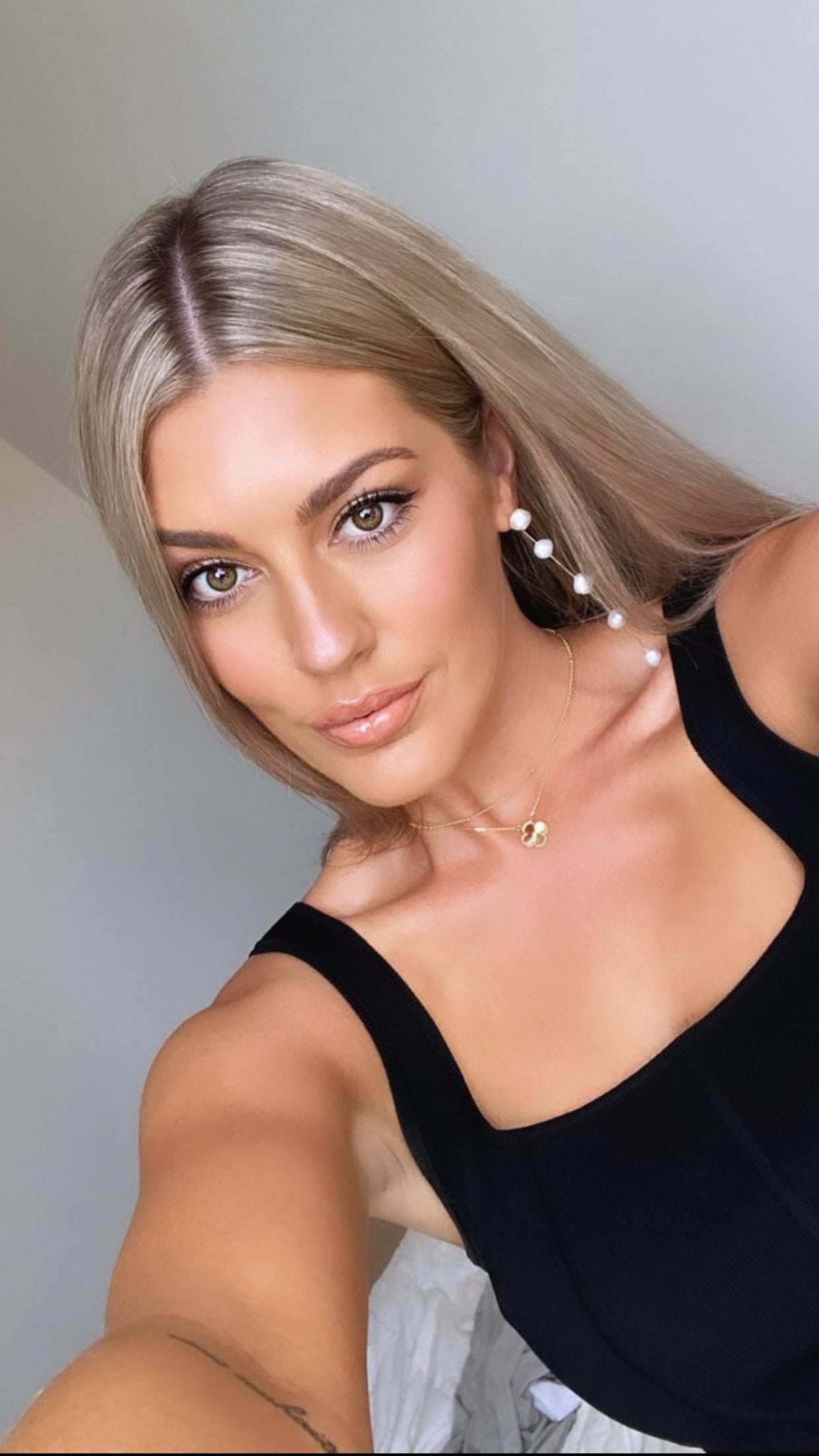Positano pearl earrings