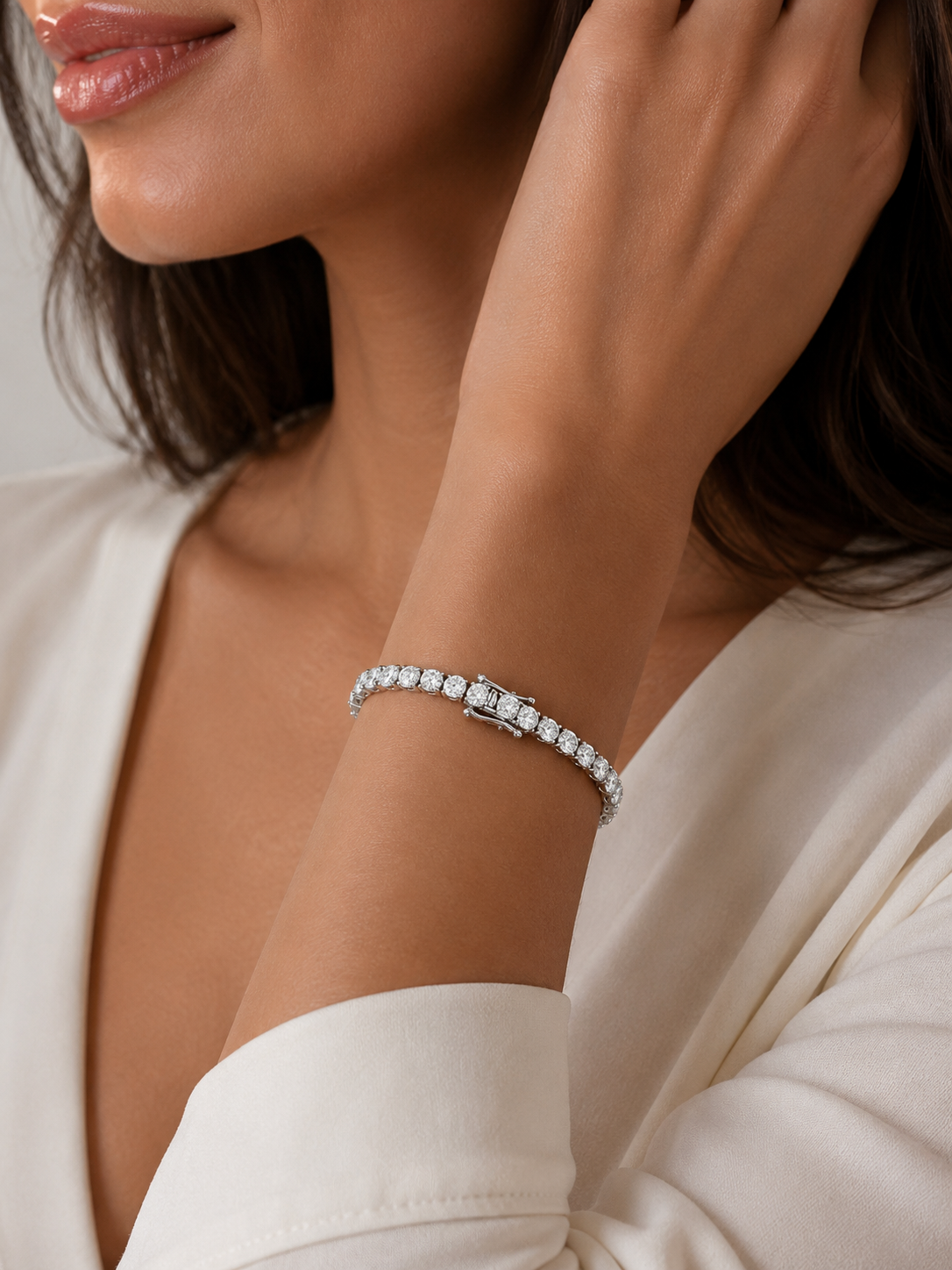Celeste Tennis Bracelet