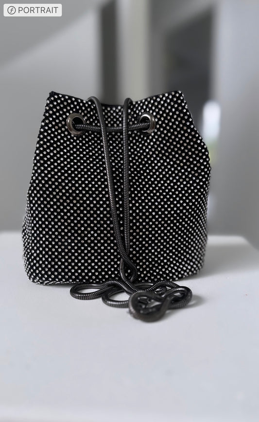 Sequin Pouch Bag